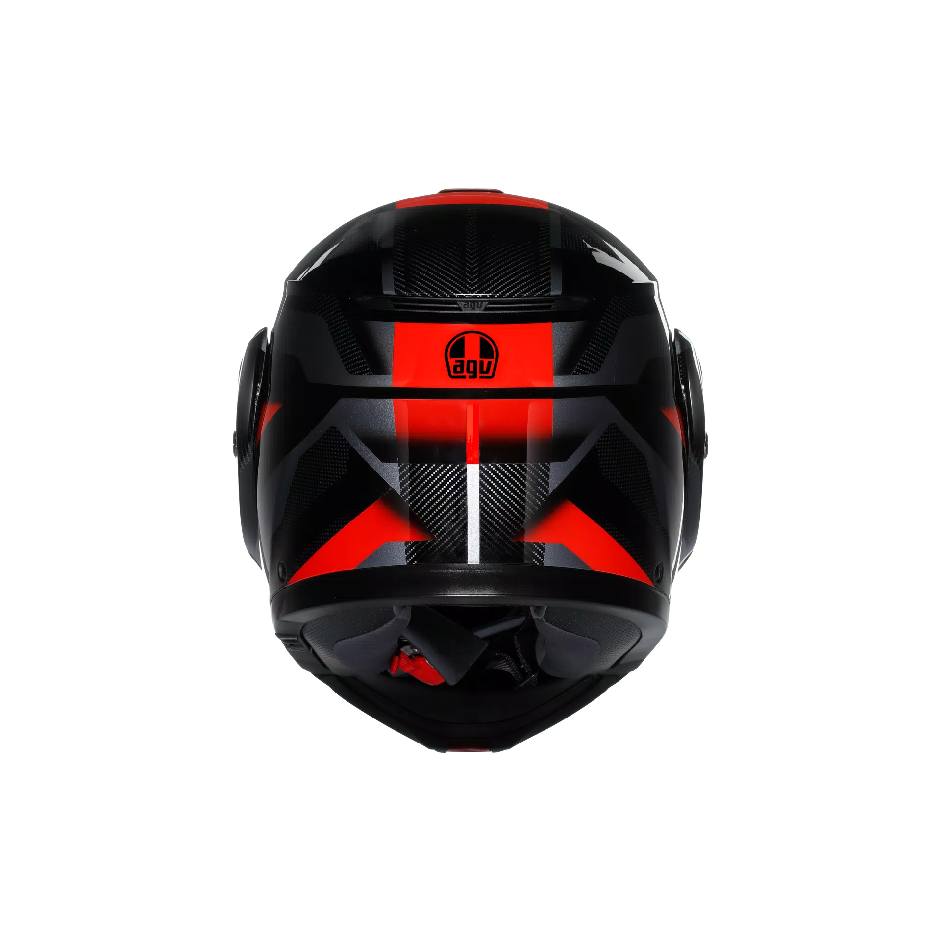 STREETMODULAR LEDRO BLACK/RED - CASQUE MOTO MODULAIRE E2206