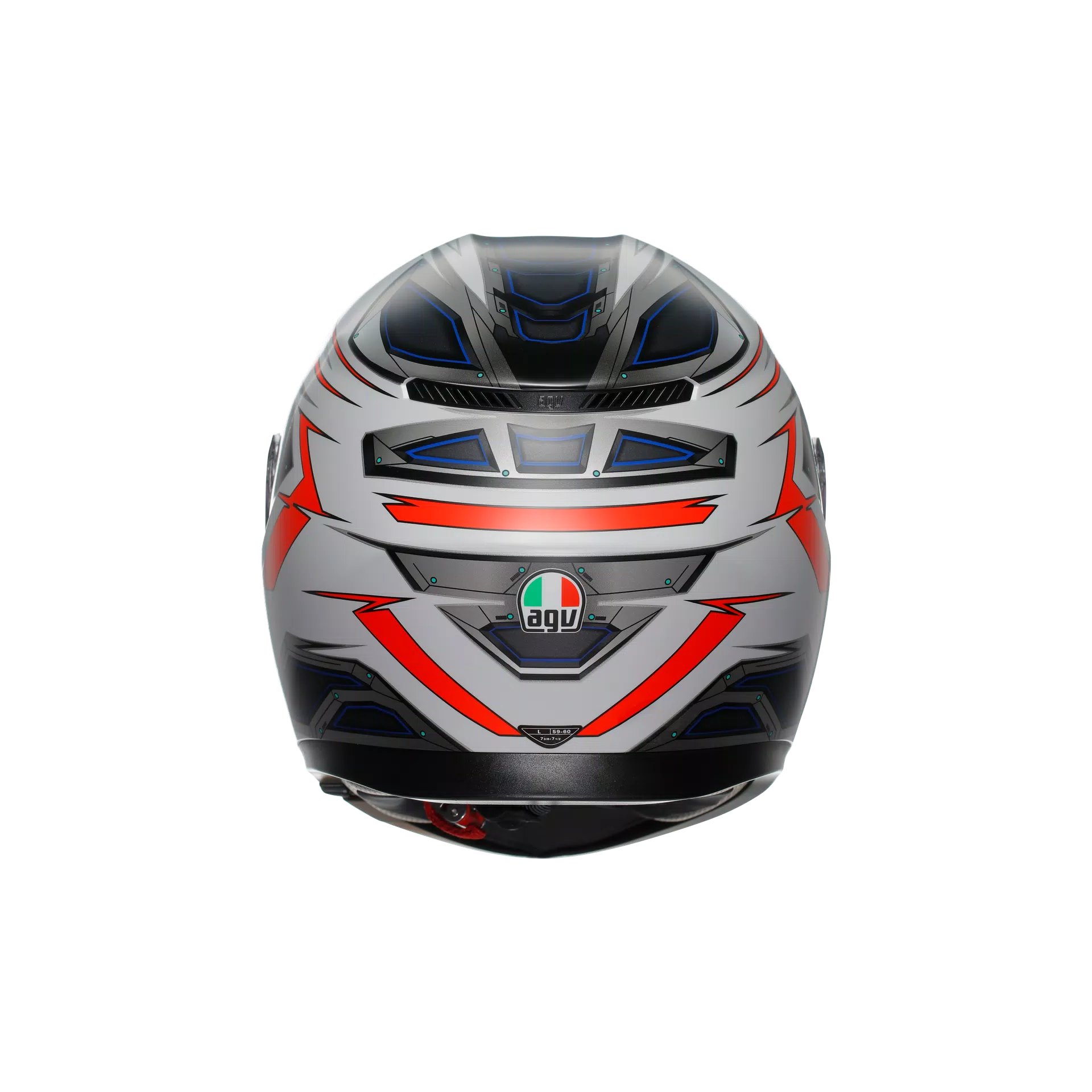 K3 DOT(E2206) - SPACE MATT WHITE/RED FLUO
