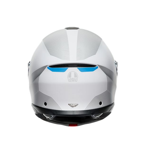 tourmodular-frequency-light-grey-blue-motorbike-flip-up-helmet-e2206 image number 4