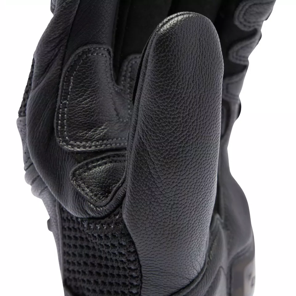 X-RIDE 2 ERGO-TEK GLOVES - BLACK/BLACK - 9