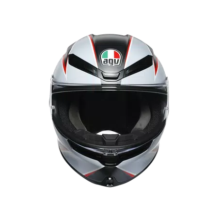 K6 E2205 MULTI - FLASH MATT BLACK/GREY/RED -  - 3