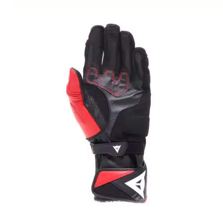 REACTO CARBON LONG GLOVES - BLACK/RED-LAVA - 3