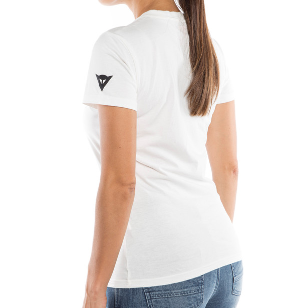 dainese-lady-t-shirt-white-black image number 4