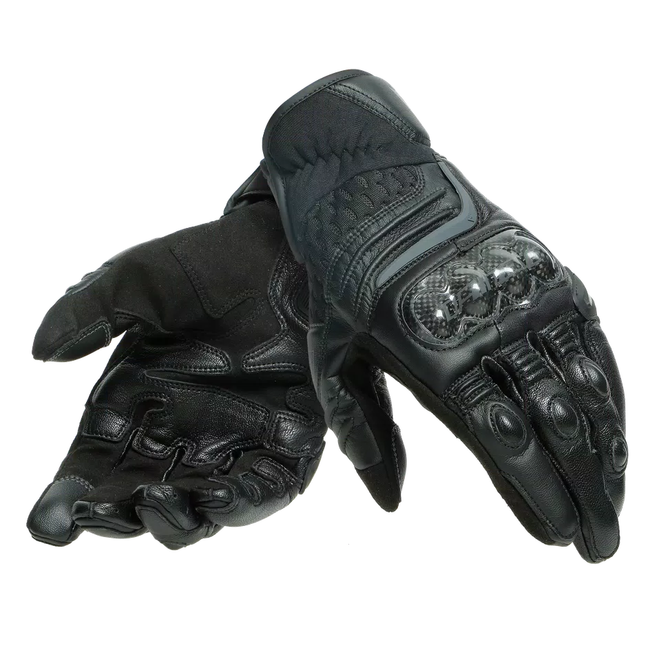 CARBON 3 SHORT GLOVES | BLACK/BLACK | Dainese
