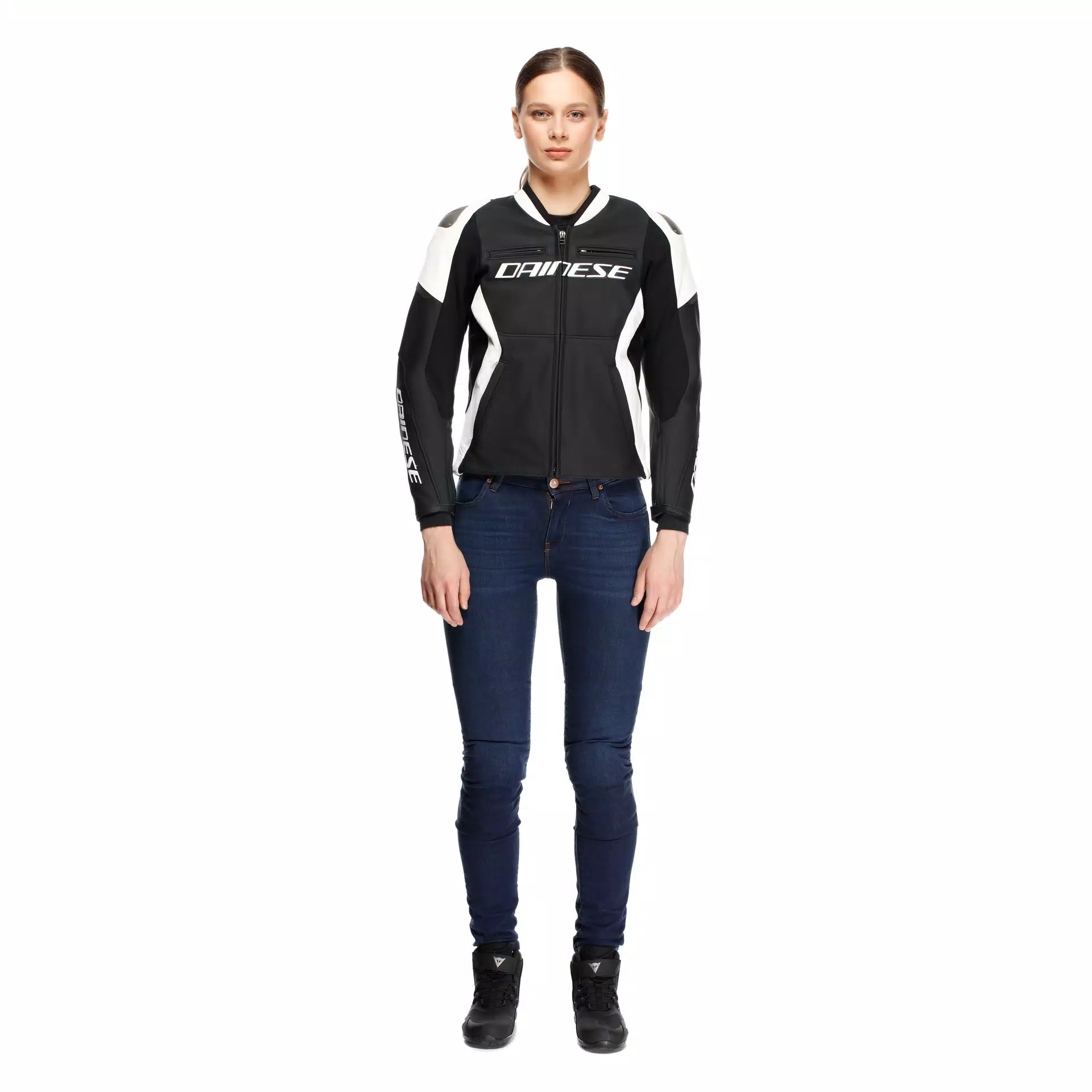 RACING 5 - WOMEN'S LEATHER MOTORCYCLE JACKET