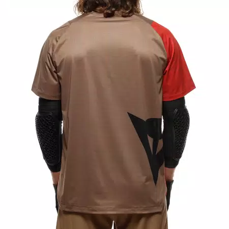 HG AER JERSEY SS - MEN'S SHORT SLEEVE BIKE T-SHIRT - RED/BROWN/BLACK - 4