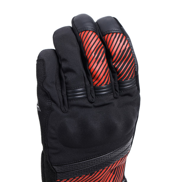 fulmine-d-dry-gloves-black-black-red image number 8