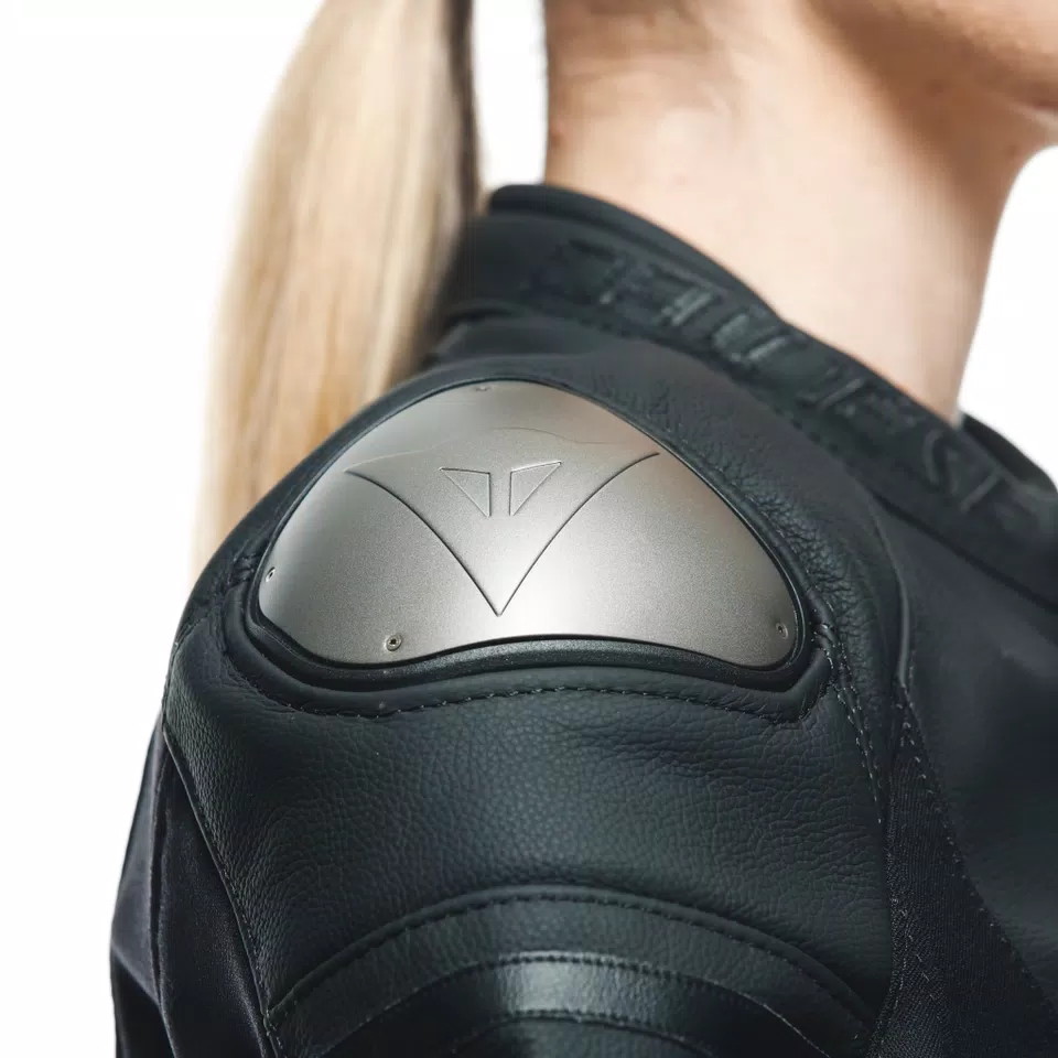 RAPIDA - WOMEN'S MOTORCYCLE LEATHER JACKET | BLACK-MATT RAPIDA - WOMEN'S MOTORCYCLE LEATHER JACKET | BLACK-MATT