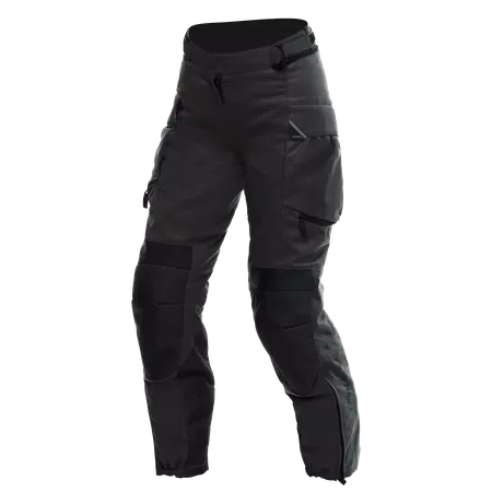 LADAKH 3L D-DRY® - WOMEN'S WATERPROOF MOTORCYCLE PANTS - BLACK/BLACK - 1