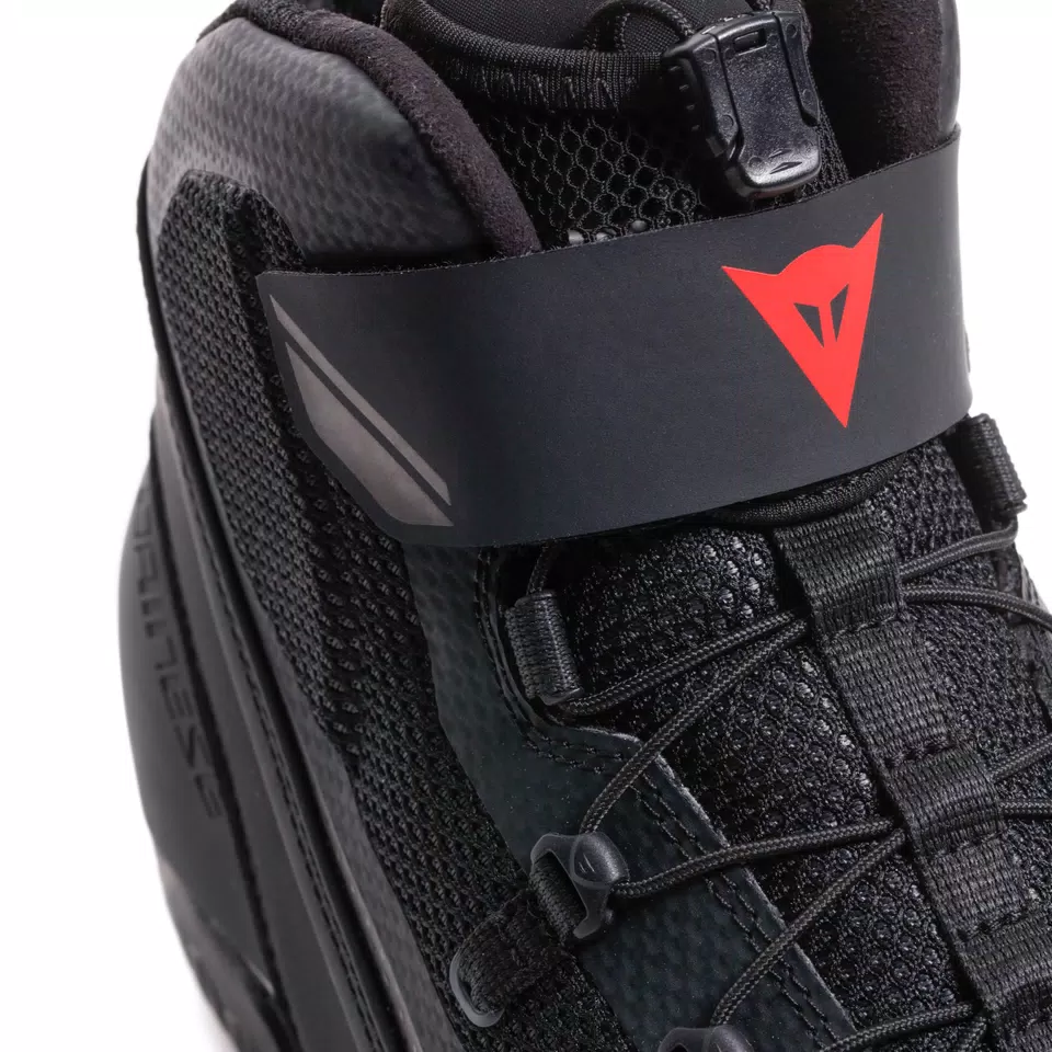 HERIAN AIR - SUMMER MOTORCYCLE SHOES - BLACK/ANTHRACITE - 9