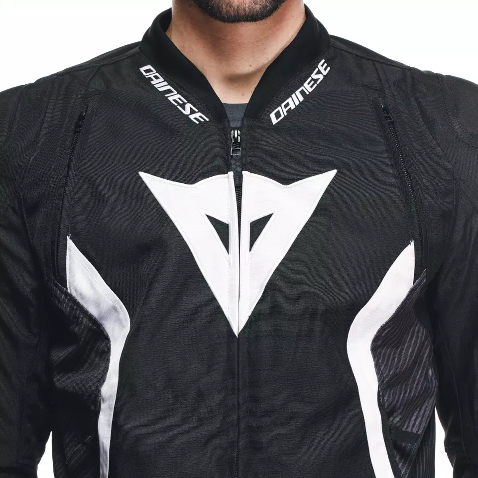 AVRO 5 TEX JACKET - BLACK/WHITE/BLACK - 9