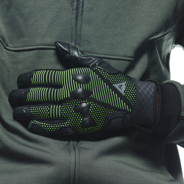 unruly-ergo-tek-gloves-anthracite-acid-green image number 7