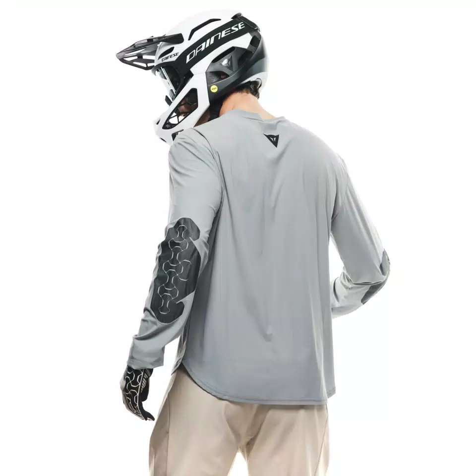 HGR JERSEY LS - MAGLIA BICI MANICHE LUNGHE UOMO - GRAY - 7