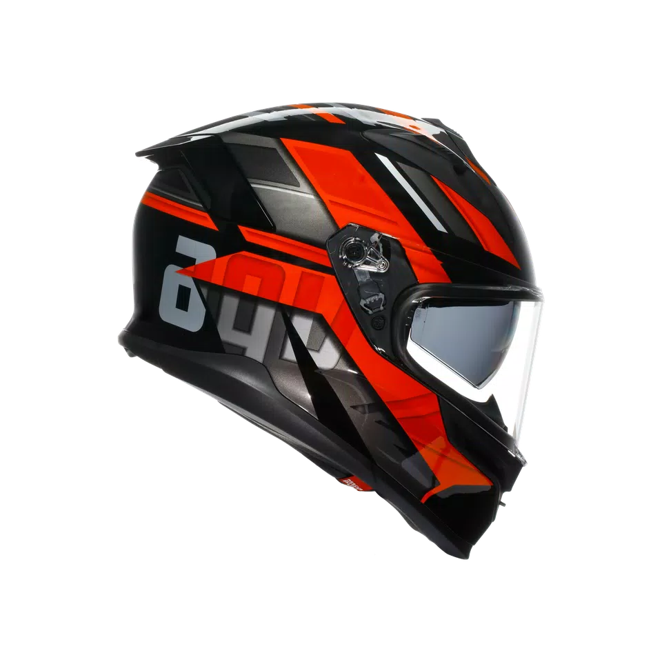 K7 AGV E2206 MPLK - TAURAX BLACK/RED -  - 3