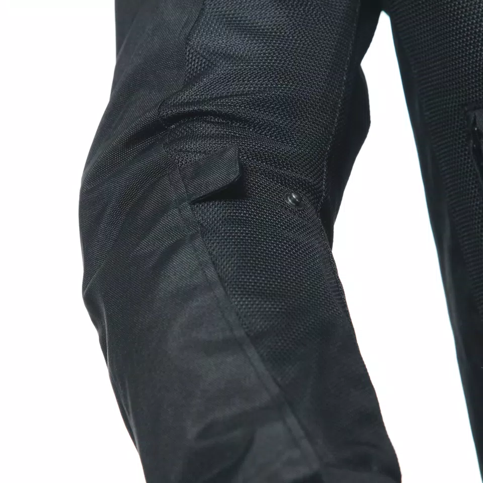 ELETTRICA AIR TEX - MEN'S MOTORCYCLE JACKET IN FABRIC - BLACK/BLACK/BLACK - 9