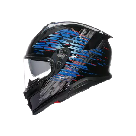 K7 AGV E2206 MPLK - GENISYS MATT BLACK/BLUE/GREY -  - 4