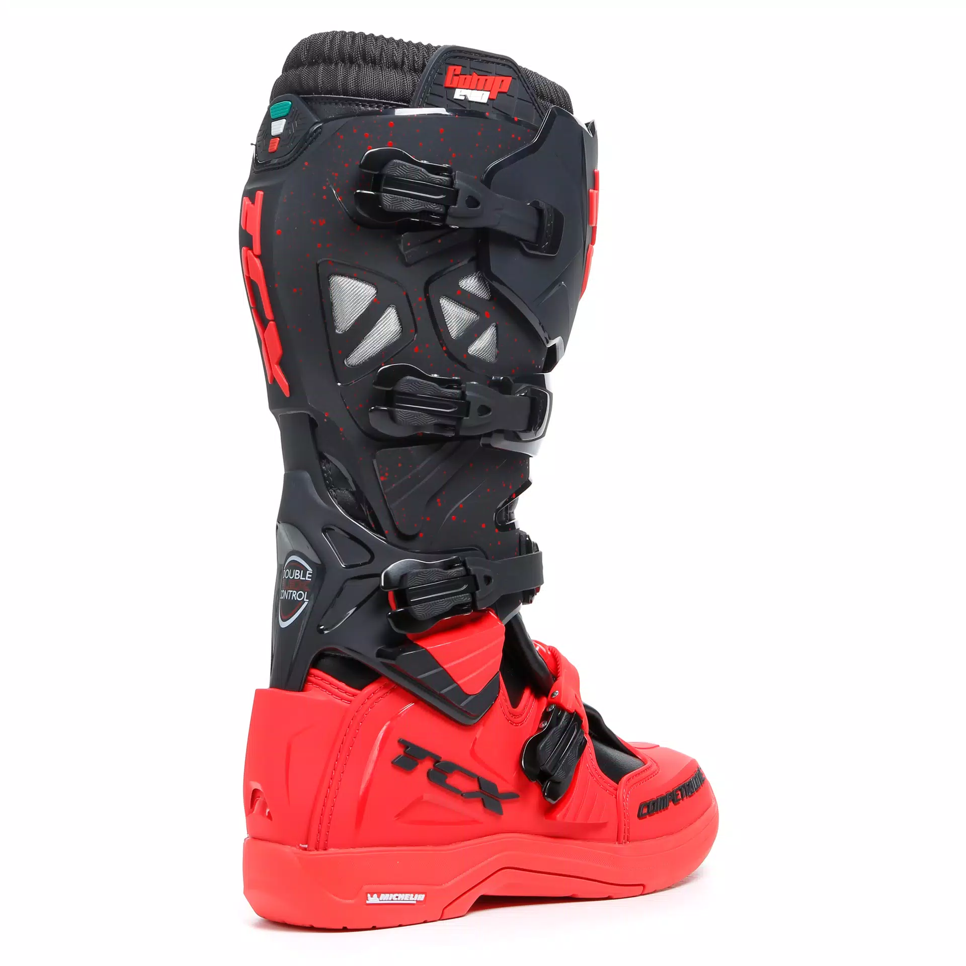 COMP EVO 2 STIVALI MOTO OFFROAD UOMO - NERO/ROSSO