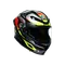 K6 S ERAZER BLACK/RED/YELLOW FLUO - MOTORBIKE FULL FACE HELMET DOT (E2206)