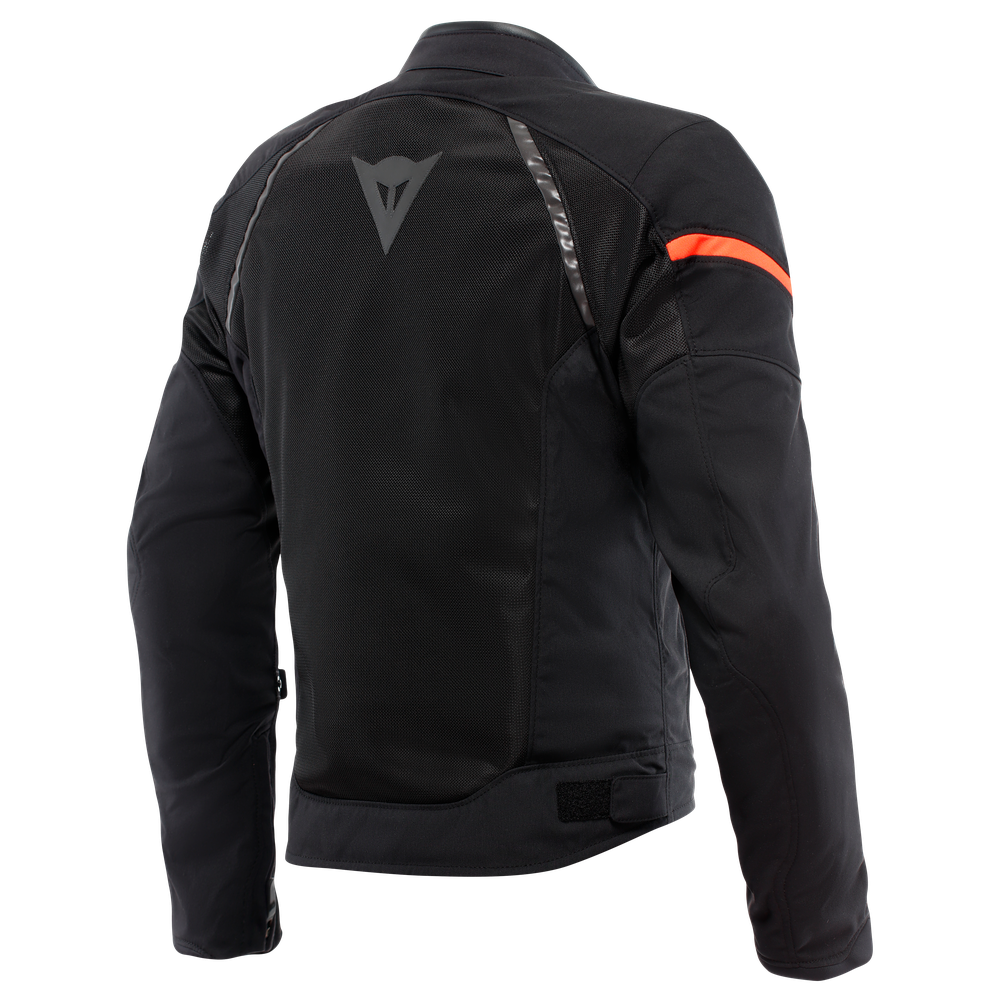 air-frame-3-tex-giacca-moto-estiva-in-tessuto-uomo-black-black-red-fluo image number 1