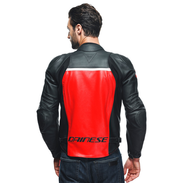 racing-4-giacca-moto-in-pelle-uomo-lava-red-black image number 7