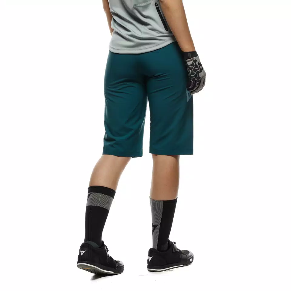 HG OMNIA - PANTALONS COURTS VÉLO POUR FEMME - DEEP GREEN - 7