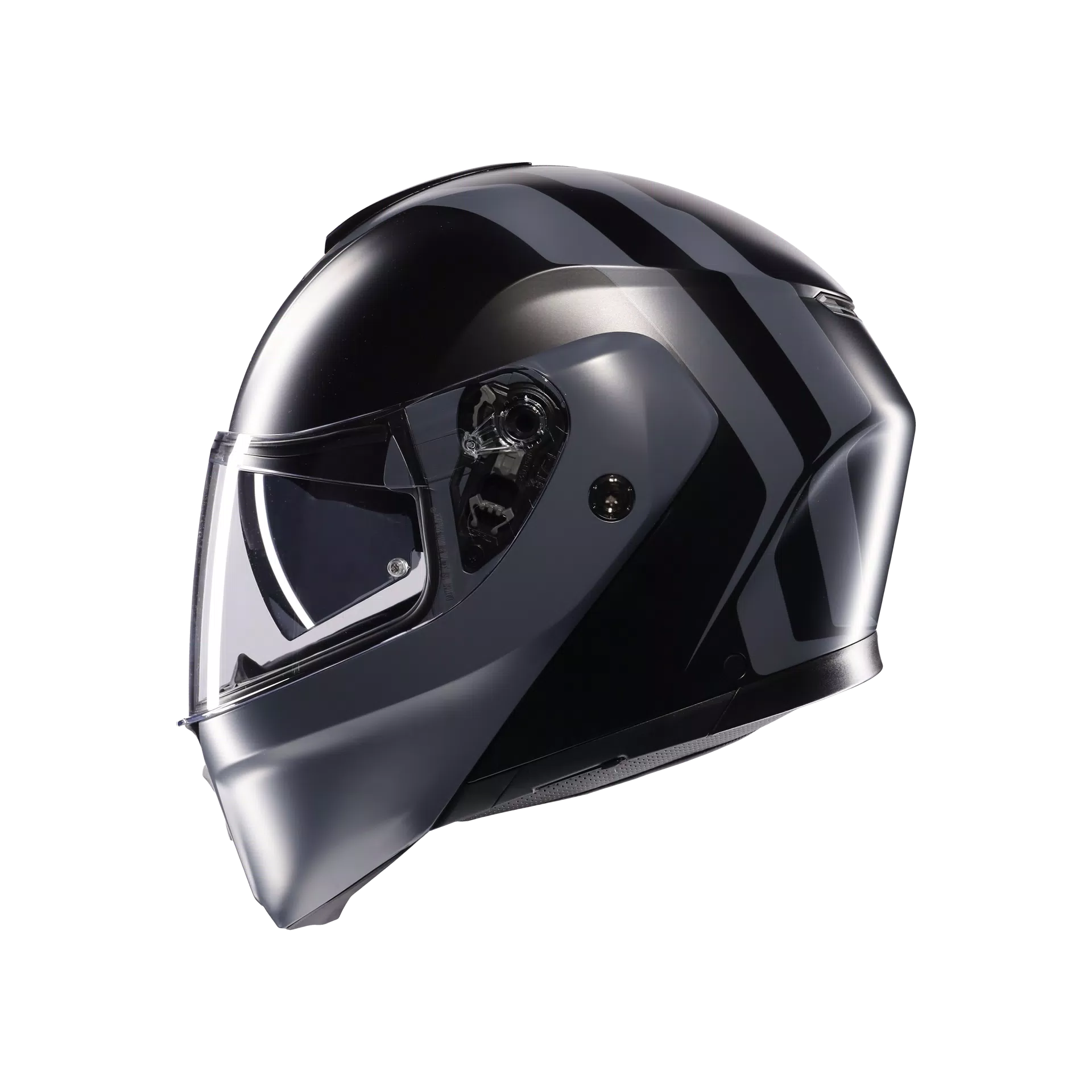 STREETMODULAR RESIA MATT BLACK/GREY - CASQUE MOTO MODULAIRE E2206