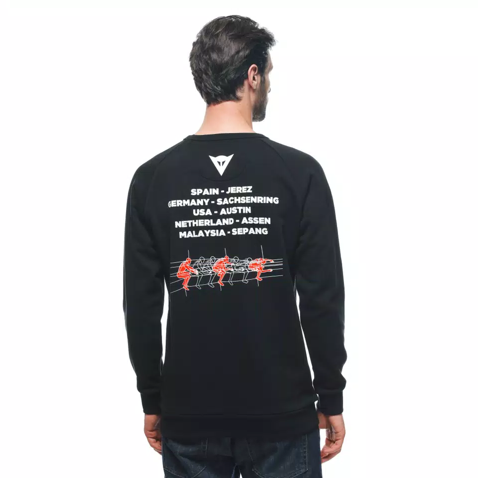 RACING - FELPA UOMO - BLACK - 6