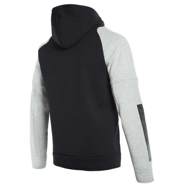 dainese-full-zip-hoodie-black-melange image number 1