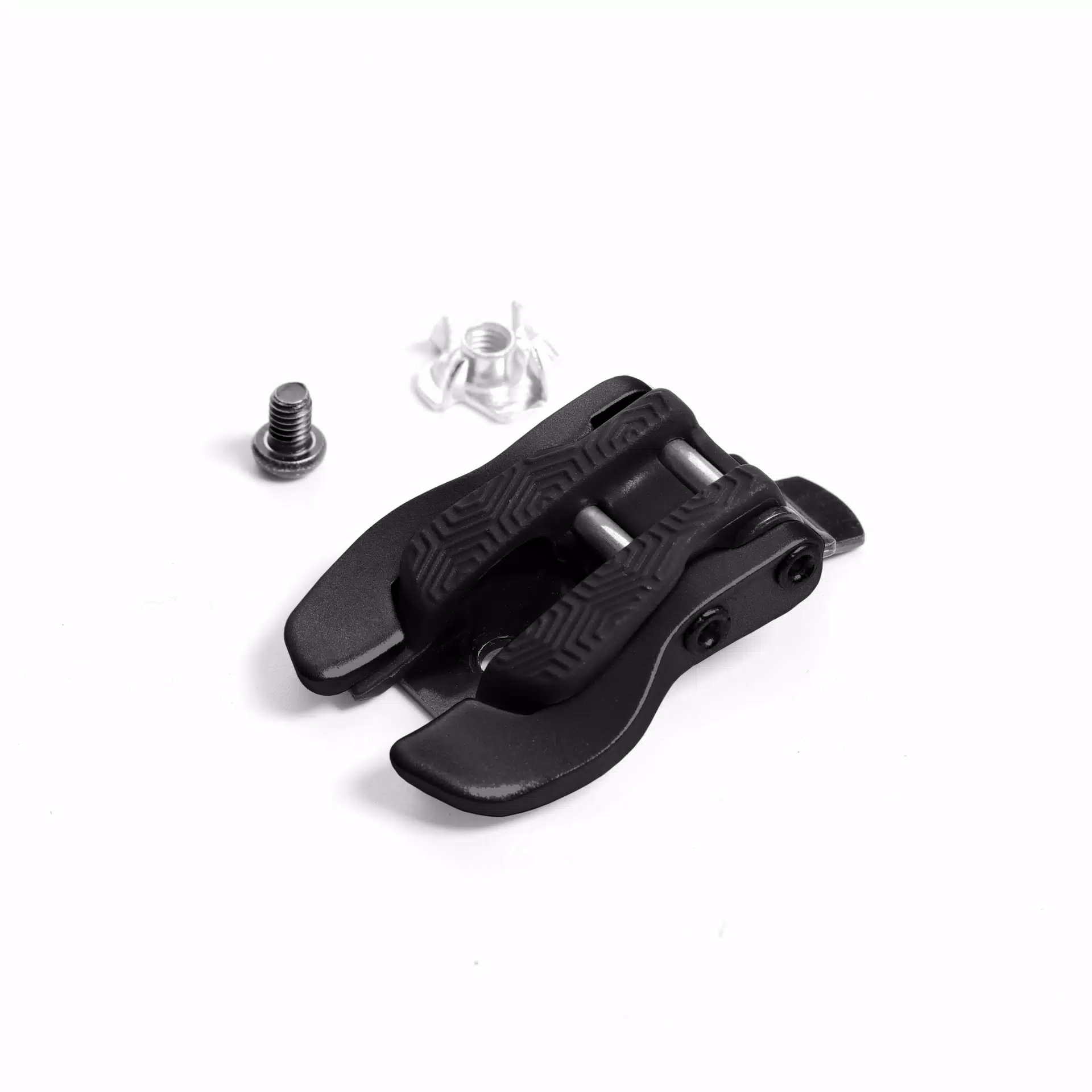 ALUMINUM AND NYLON BUCKLE COMP EVO+COMP &ndash; BLACK