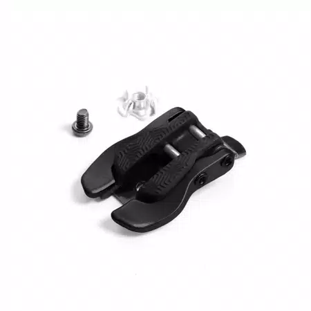HEBILLA DE ALUMINIO Y NYLON PARA COMP EVO+COMP – NEGRO -  - 1