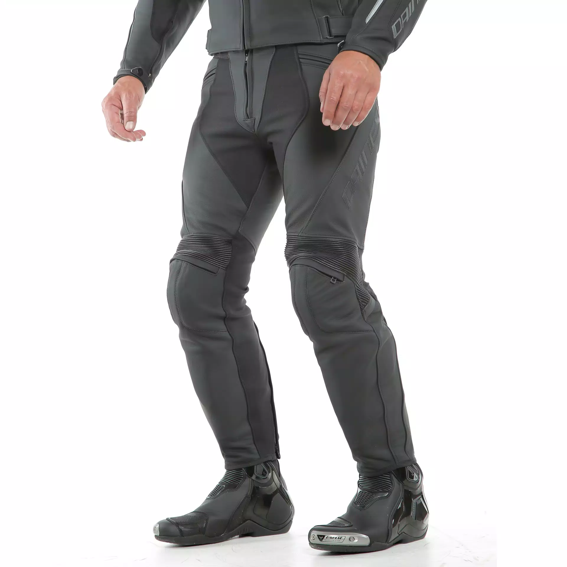 ダイネーゼ PONY3 DUCATIモデル PONY 3 - MEN'S MOTORCYCLE LEATHER PANTS | BLACK-MATT | Dainese