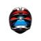 K1 S FASTLAP BLACK/RED/BLUE - MOTORBIKE FULL FACE HELMET DOT (E2206)