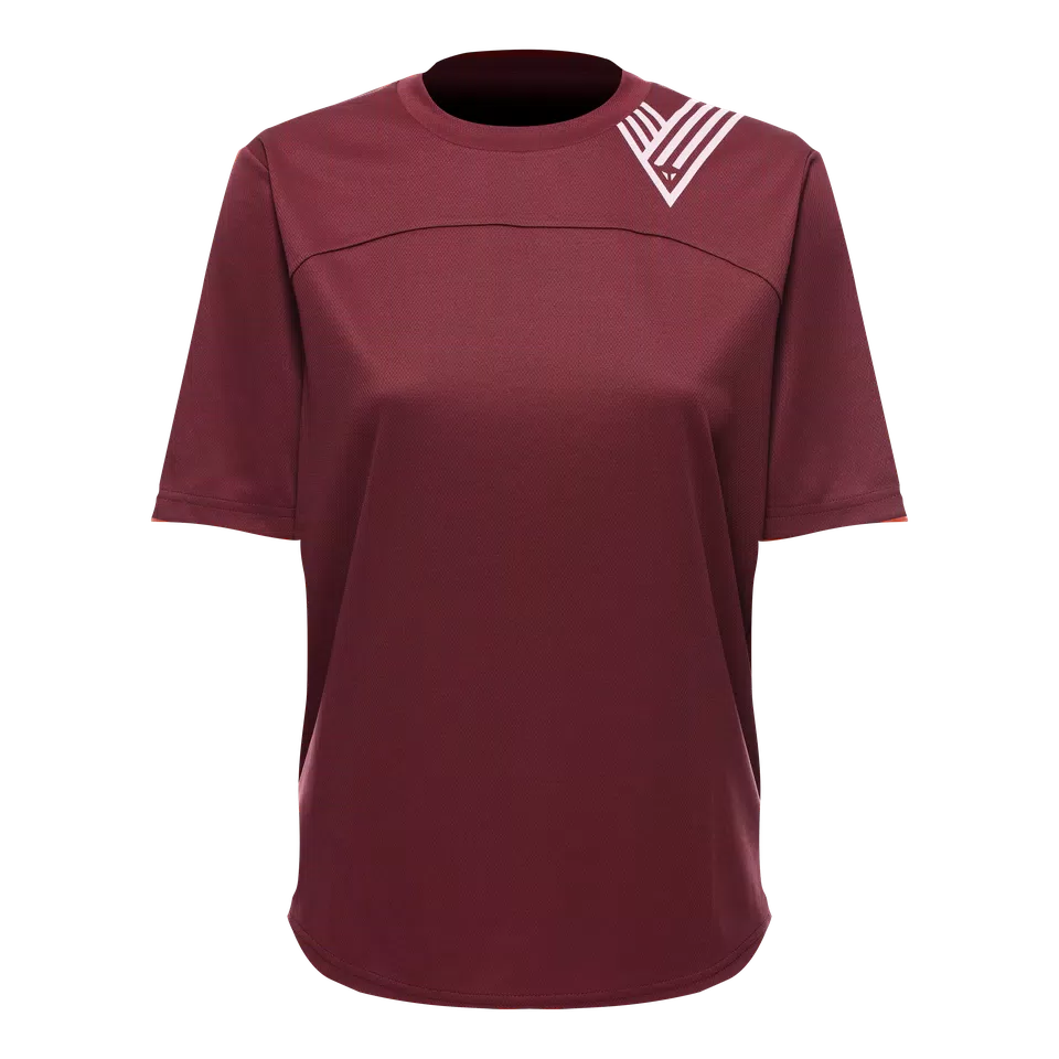 HG OMNIA JERSEY SS - MAGLIA BICI MANICHE CORTE DONNA - WINDSOR WINE - 1