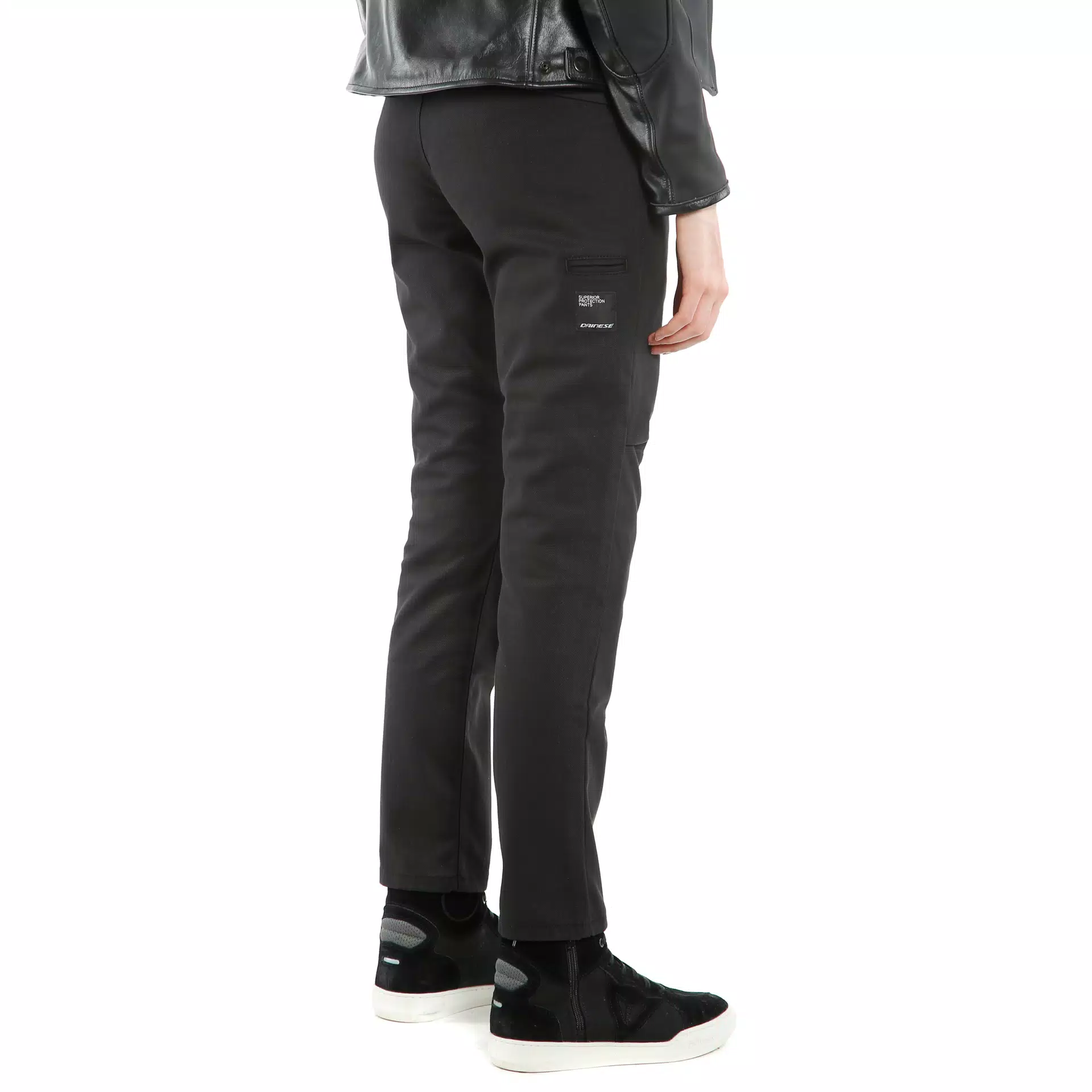 CHINOS - DAMES MOTORFIETS BROEK IN STOF