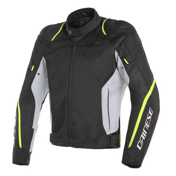 AIR MASTER TEX JACKET BLACK/GLACIER-GRAY/FLUO-YELLOW- Jacken