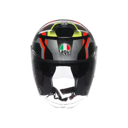 IRIDES AGV E2206 - ZURIGO BLACK/RED/YELLOW FLUO -  - 3