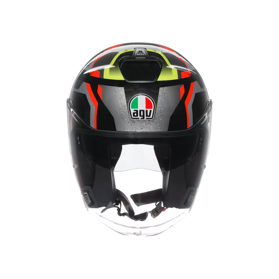 IRIDES AGV E2206 - ZURIGO BLACK/RED/YELLOW FLUO -  - 2