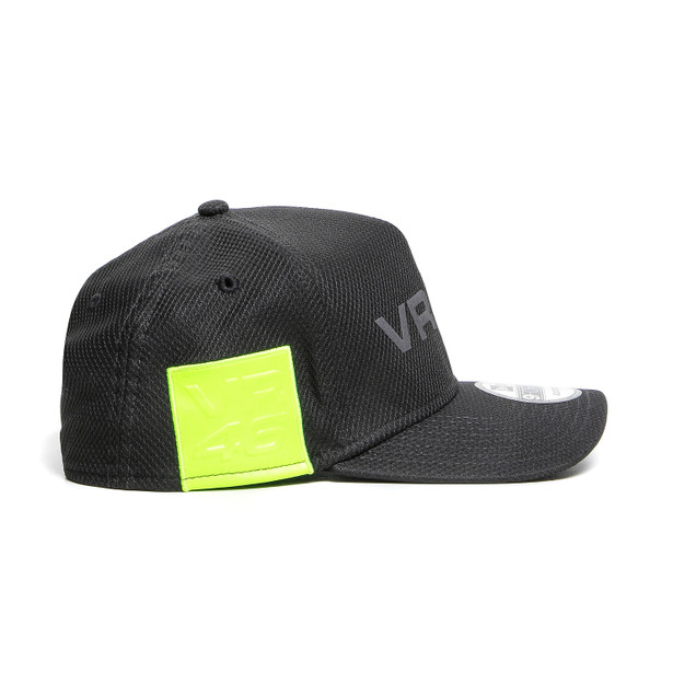 dainese-vr46-9forty-cap-black-fluo-yellow image number 2