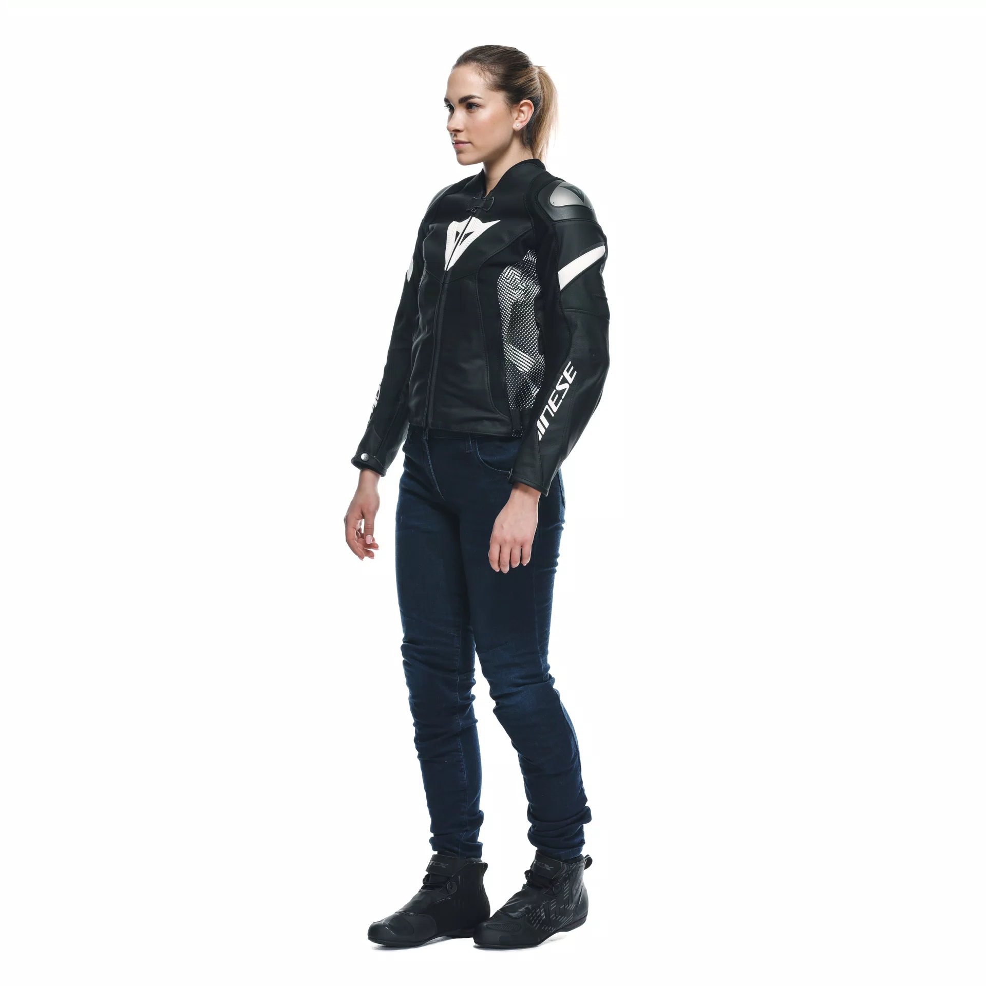 Cino Women's Genuine Leather Motorcycle Jacket 100% Pure