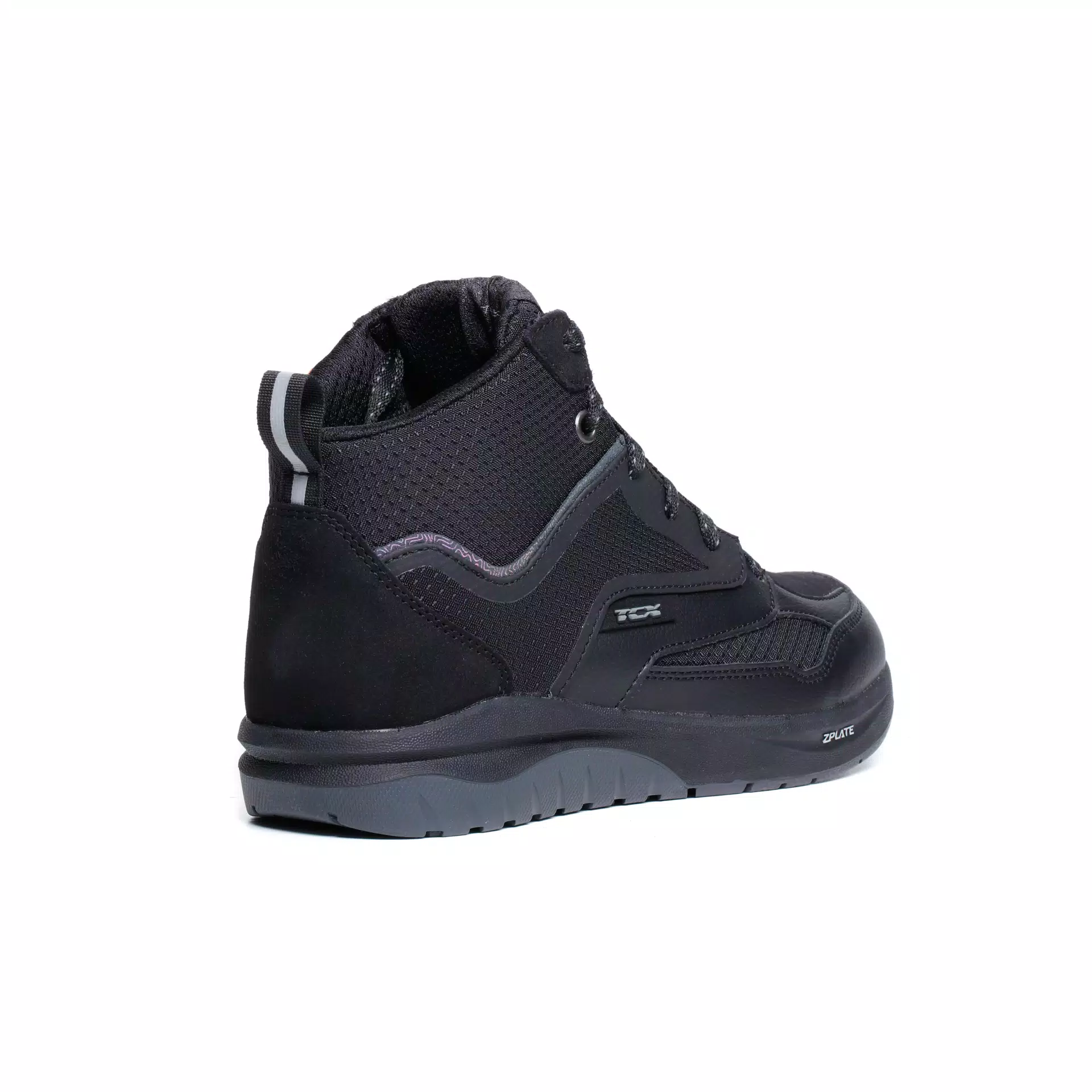 NALBAK WP SCARPE MOTO DONNA - NERO/IRIDESCENTE