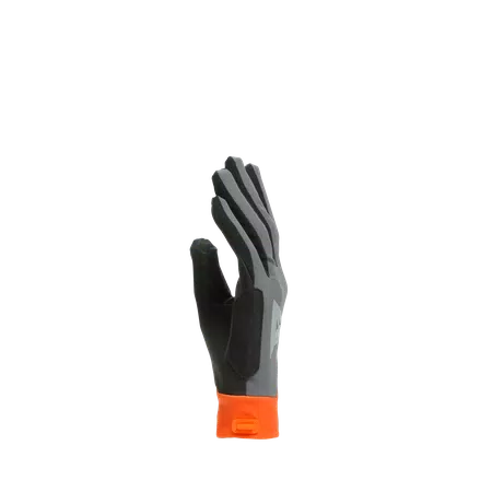 HG CADDO - HEREN MOTORFIETS LEREN JAS - ORANGE/DARK-GRAY - 2