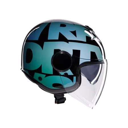 ETERES LIDO 46 - MOTORBIKE OPEN FACE HELMET E2206 -  - 3