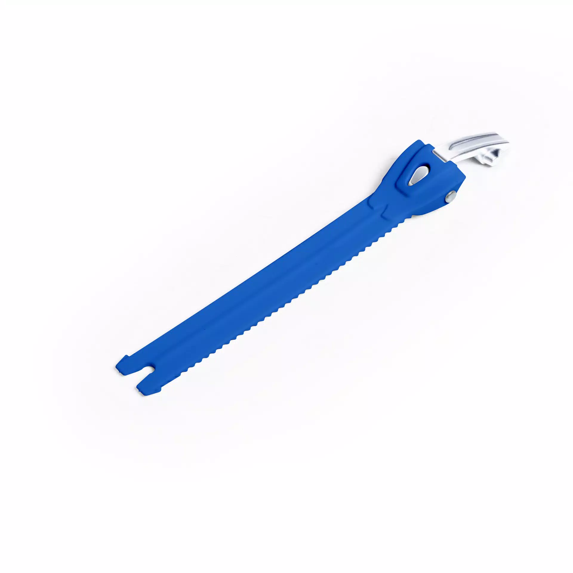 CLOSURE BAND WITH ALUMINUM PULLER L 17cm COMP EVO 2 - INDIGO BLUE / WHITE