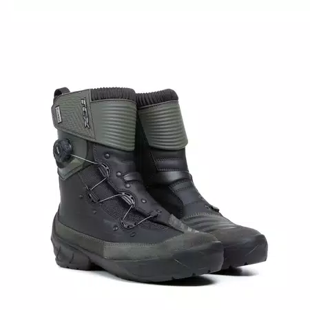 INFINITY 3 GTX MEN'S WATERPROOF MOTORCYCLE BOOTS - BLACK/MILITARY GREEN -  - 1