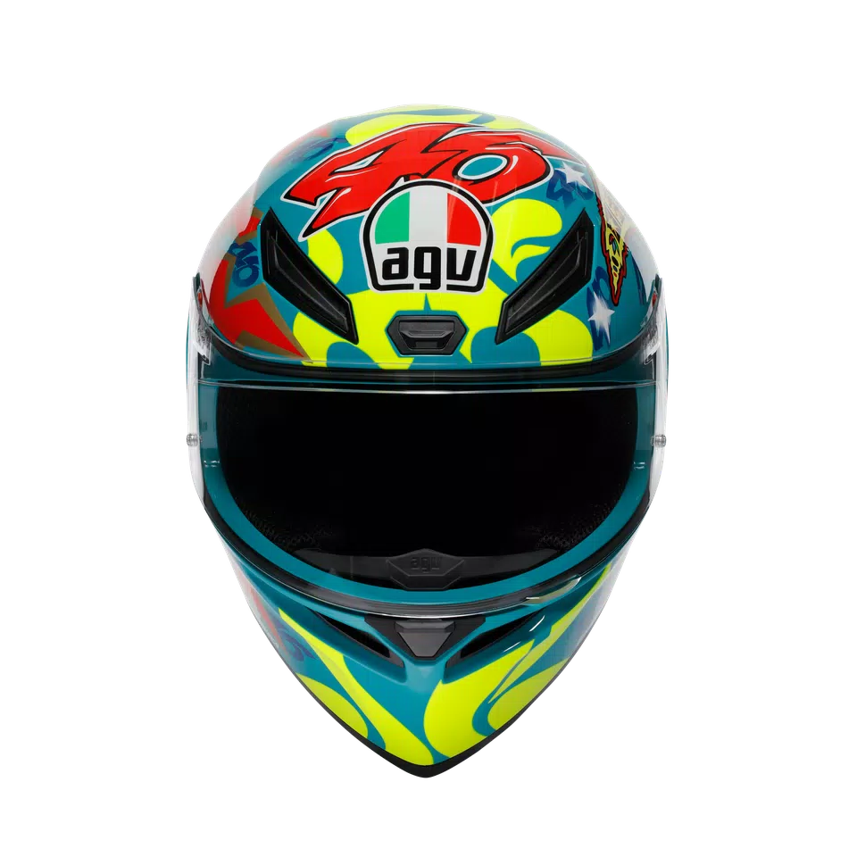 K1 S ROSSI MUGELLO 1999 - MOTORBIKE FULL FACE HELMET DOT (E2206) -  - 2