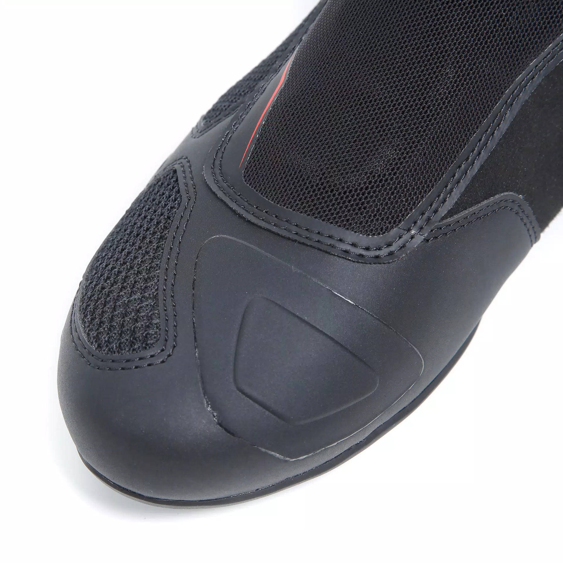 R04D AIR ZAPATO MOTO PARA VERANO HOMBRE - NEGRO/ROJO