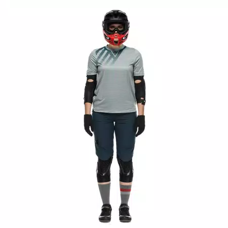 HG AER JERSEY SS - MAGLIA BICI MANICHE CORTE DONNA - GREEN-WATER - 3