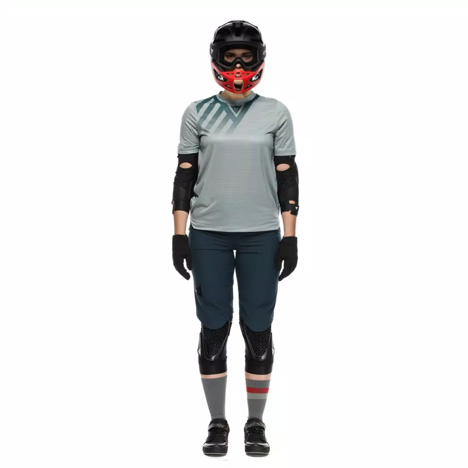 HG AER JERSEY SS - MAILLOT DE VÉLO MANCHES COURTES POUR FEMME - GREEN-WATER - 3