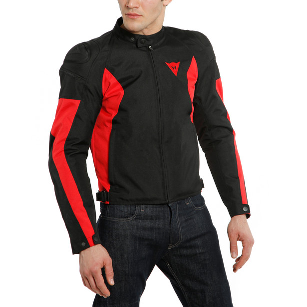 mistica-tex-jacket-black-lava-red image number 4