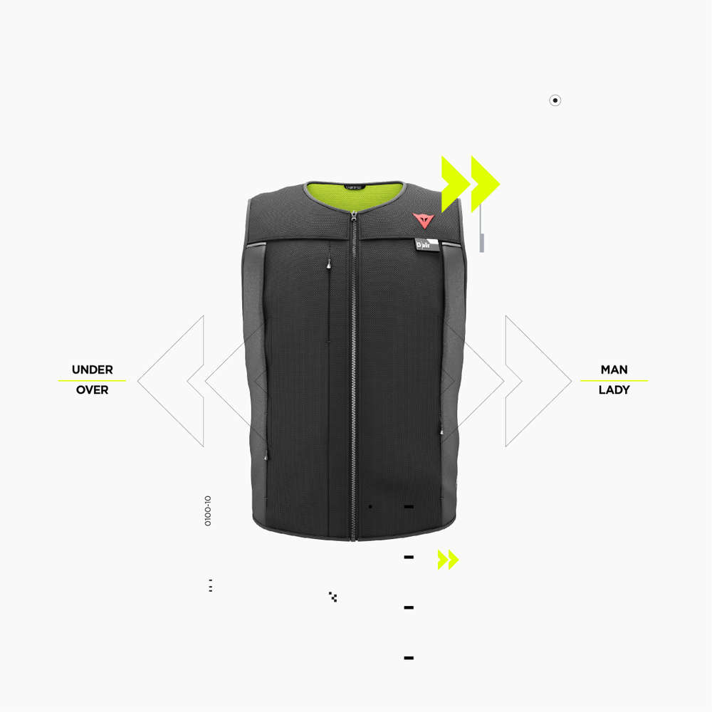 Adult Airbag Vest Reflective Motorcycle Airbag Vest 0.3 Second Mechanical  Trigger Airbag 600d Canvas Material,Wear-Resistant,Reflective Motorcycle  Jacket,Black-L : : Automotive